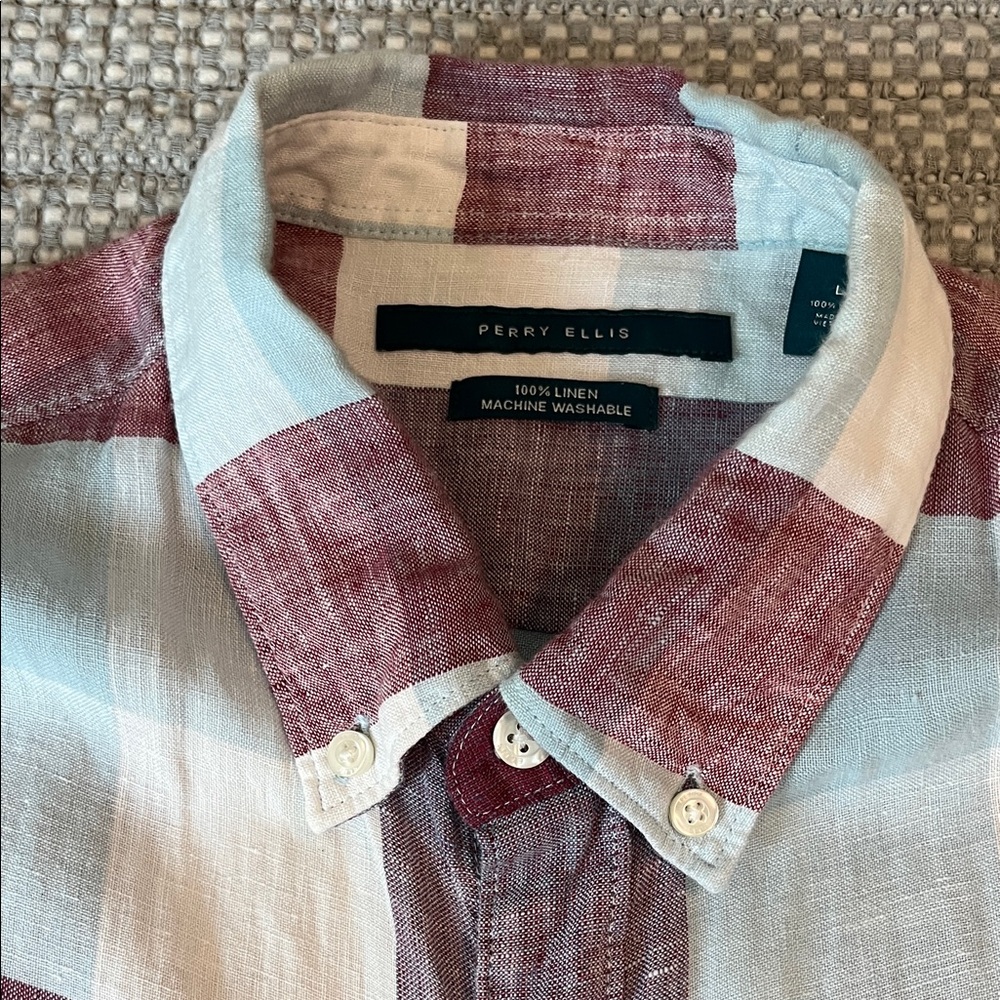 100% Linen Short Sleeve Shirt